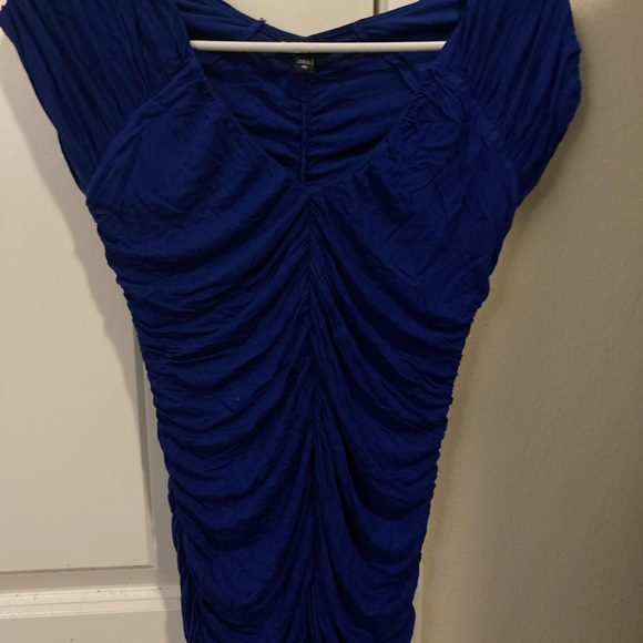 CLOSET CLEAR OUT SALE - LOT OF TWO Express ruched blouses size XS - Picture 2 of 4